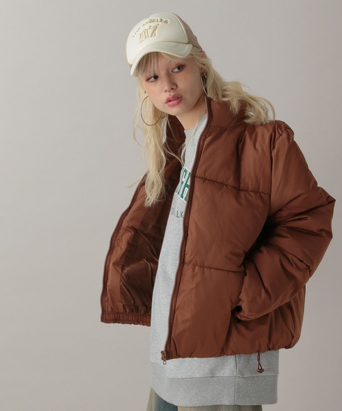 FOREVER 21(フォーエバー トゥエンティーワン)の「中綿ブルゾン(ブルゾン・レディース・ブラウン/ブラック/ベージュ/グリーン・LARGE/MEDIUM)」の20枚目の写真