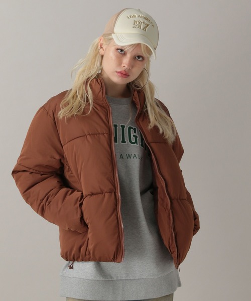 FOREVER 21(フォーエバー トゥエンティーワン)の「中綿ブルゾン(ブルゾン・レディース・ブラウン/ブラック/ベージュ/グリーン・LARGE/MEDIUM)」の11枚目の写真
