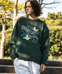 Mark Gonzales（マーク・ゴンザレス）の「【WEB・直営店限定】MARK GONZALES ARTWORK COLLECTION(マーク ゴンザレス)フロントジャガードクルーネックニット/4type/3colors（ニット/セーター）」