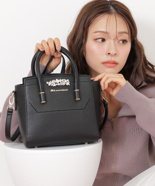 JILL by JILL STUART（ジルバイジルスチュアート）の「◇ビジューロイヤルミニ（ショルダーバッグ・レディース・ブラック/ホワイト系その他・FREE）」の10枚目の写真