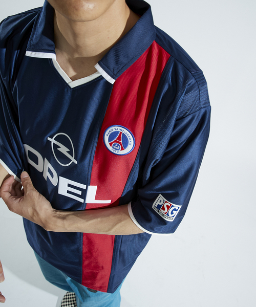 PARIS SAINT-GERMAIN（パリサンジェルマン）の「【Paris Saint-Germain / パリ・サン＝ジェルマン】St Germain 2001 shirt（Tシャツ/カットソー・メンズ・ネイビー・MEDIUM/LARGE/X-LARGE/XX-LARGE）」の5枚目の写真