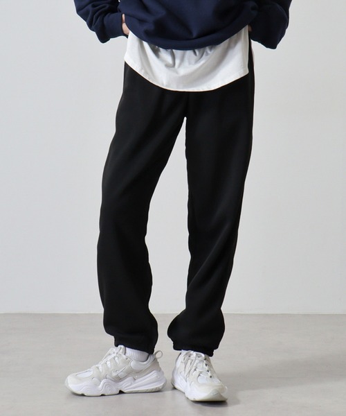 ACE(エース)の「無地裏起毛スウェットパンツ(その他パンツ・メンズ・オートミール/チャコール/ネイビー/ブラック/杢グレー/アーミー・LL/M/L)」の2枚目の写真