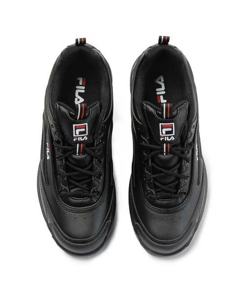 FILA（フィラ）の「DISTORTER PREMIUM（スニーカー・レディース・ブラック/ホワイト・22.5cm/22.0cm/26.5cm/27.0cm/28.0cm/23.0cm/23.5cm/24.0cm/24.5cm/25.0cm/25.5cm/26.0cm）」の9枚目の写真