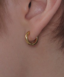 【ORLEAN】ワンタッチフープピアス 12mm 316L