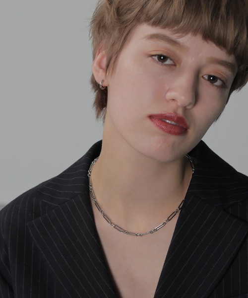 ORLEAN(オルレアン)の「【ORLEAN】ワンタッチフープピアス 12mm 316L(ピアス(両耳用)・レディース・シルバー/ゴールド・フリー)」の4枚目の写真
