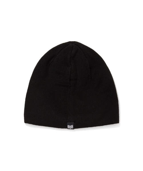 BILLIONAIRE BOYS CLUB（ビリオネア・ボーイズ・クラブ）の「BILLIONAIRE BOYS CLUB x BOUNTY HUNTER JACQUARD BEANIE（ニットキャップ/ビーニー・メンズ・ブラック/エメラルドブルー・ONE SIZE）」の3枚目の写真