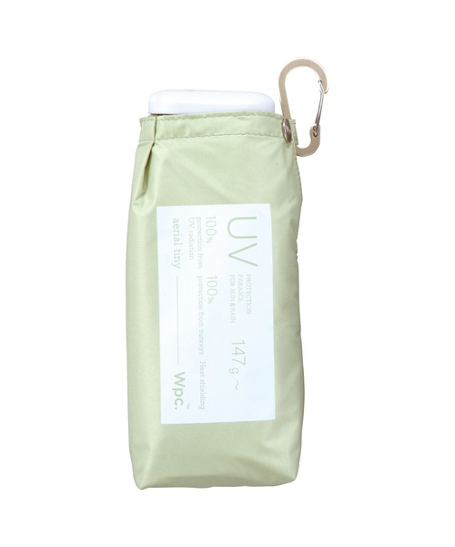 Wpc.（ダブリュピーシー）の「★完全遮光 エアリアルタイニー 折りたたみ 日傘 晴雨兼用 Wpc.（折りたたみ傘・レディース・ブラック/オフホワイト/グレー/ライトグリーン/ピンク/ベージュ/ラベンダー/モカ・FREE）」の6枚目の写真