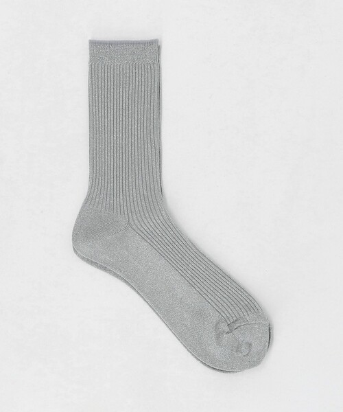 Steven Alan（スティーブンアラン）の「＜Steven Alan＞グリッター リブ ソックス（ソックス/靴下・レディース・ゴールド/ライム/ライトピンク/ライトグレー/パープル/その他1/シルバー/イエロー/ピンク・FREE）」の7枚目の写真