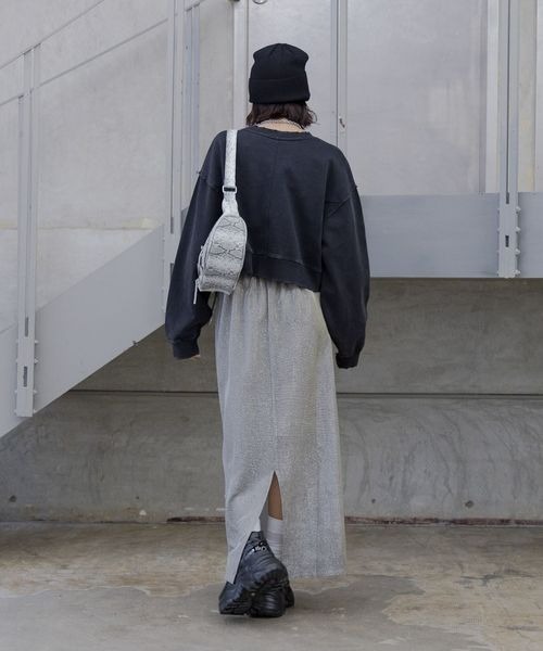 PAGEBOY(ページボーイ)の「キラキラナロースカート(スカート・レディース・ブラック/グレー/ブルー・FREE)」の7枚目の写真