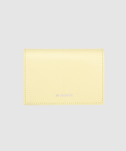JIL SANDER イエロー カードケース FLAT CARD HOLDER（カードケース）｜JIL SANDER（ジルサンダー）の
