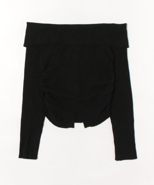 ANAP(アナップ)の「ボタンデザインオフショルトップス(Tシャツ/カットソー・レディース・アイボリー/ブラック/カーキ・FREE)」の10枚目の写真