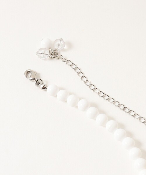 BEAMS BOY(ビームスボーイ)の「丸ビーズ ネックレス(ネックレス・レディース・レッド/ホワイト/ブルー・ONE SIZE)」の5枚目の写真
