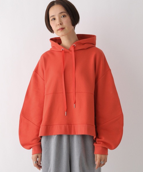 LEPSIM（レプシィム）の「ボリュームスリーブフーディー　242719（パーカー・レディース・グレー/ネイビー/レッド・FREE）」の3枚目の写真