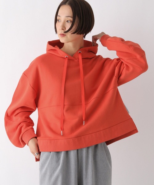 LEPSIM（レプシィム）の「ボリュームスリーブフーディー　242719（パーカー・レディース・グレー/ネイビー/レッド・FREE）」の10枚目の写真