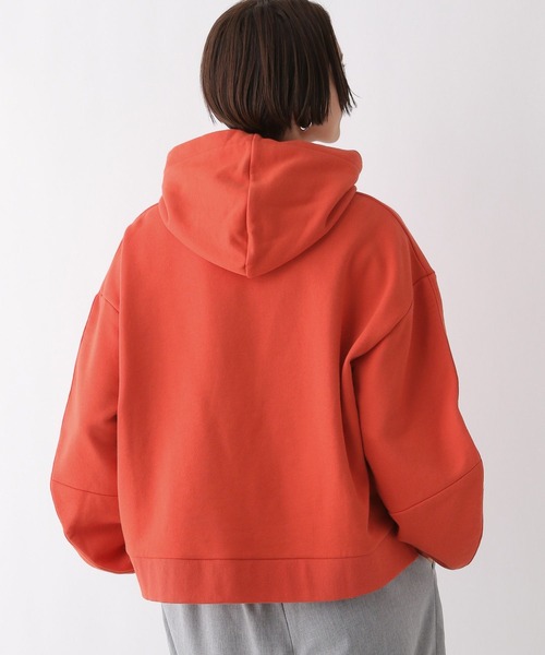 LEPSIM（レプシィム）の「ボリュームスリーブフーディー　242719（パーカー・レディース・グレー/ネイビー/レッド・FREE）」の11枚目の写真