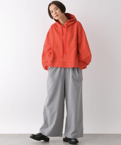 LEPSIM（レプシィム）の「ボリュームスリーブフーディー　242719（パーカー・レディース・グレー/ネイビー/レッド・FREE）」の12枚目の写真