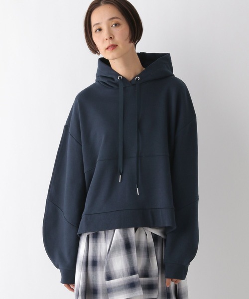 LEPSIM（レプシィム）の「ボリュームスリーブフーディー　242719（パーカー・レディース・グレー/ネイビー/レッド・FREE）」の15枚目の写真