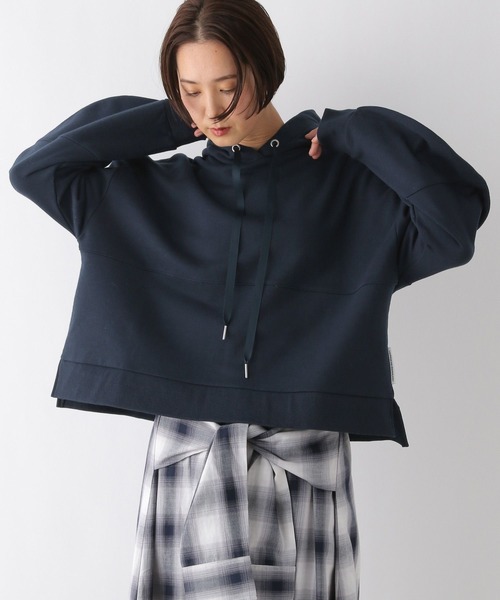 LEPSIM（レプシィム）の「ボリュームスリーブフーディー　242719（パーカー・レディース・グレー/ネイビー/レッド・FREE）」の16枚目の写真