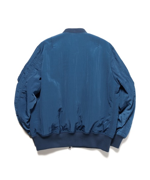 CRYSTAL NYLON FLIGHT JACKET（ブルゾン）｜uniform experiment
