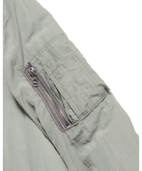 CRYSTAL NYLON FLIGHT JACKET（ブルゾン）｜uniform experiment