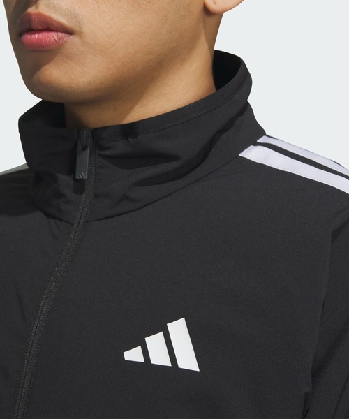 adidas 3ストライプ トラックジャケット アディダスオリジナルス ナイロン セール】スリーストライプス レギュラーフィット ライトウーブン