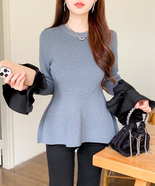 BRILL ブリル　ポエットスリーブカットソー　グレー 大人気 ”POET SLEEVE” が秋も冬もが選ばれる理由。 | Blog