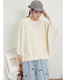Samansa Mos2 | ドルマンスリーブゆるスウェット(Tシャツ/カットソー)