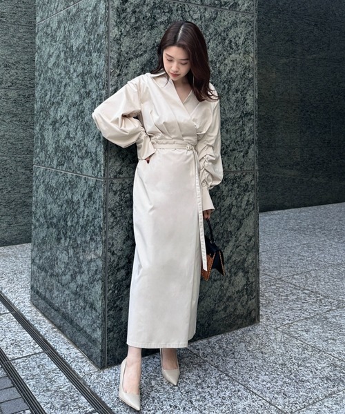 ブランド古着】シャツワンピース（シャツワンピース）｜anuans（ア  