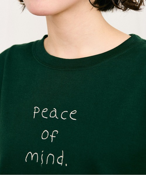 fig Ｌondon（フィグロンドン）の「●something good Tshirt（Tシャツ/カットソー・レディース・ピンク/ボルドー/グリーン・FREE）」の17枚目の写真