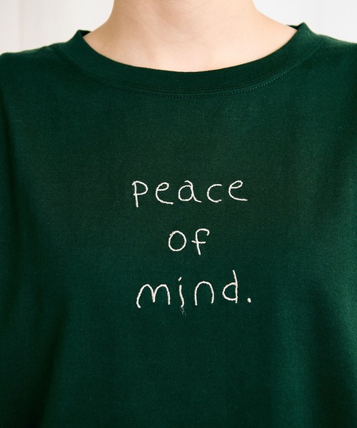 fig Ｌondon（フィグロンドン）の「●something good Tshirt（Tシャツ/カットソー・レディース・ピンク/ボルドー/グリーン・FREE）」の19枚目の写真