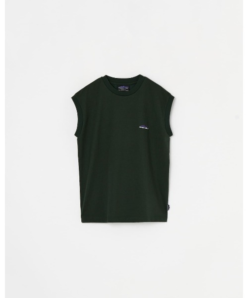 THOUSAND MILE(サウザンドマイル)の「【THOUSAND MILE】FRENCH SLEEVE TEE/フレンチスリーブTシャツ(Tシャツ/カットソー・レディース・ホワイト/グリーン/ネイビー/オレンジ/ブラック/サックスブルー/グレー・FREE)」の5枚目の写真