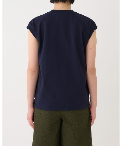 THOUSAND MILE(サウザンドマイル)の「【THOUSAND MILE】FRENCH SLEEVE TEE/フレンチスリーブTシャツ(Tシャツ/カットソー・レディース・ホワイト/グリーン/ネイビー/オレンジ/ブラック/サックスブルー/グレー・FREE)」の17枚目の写真