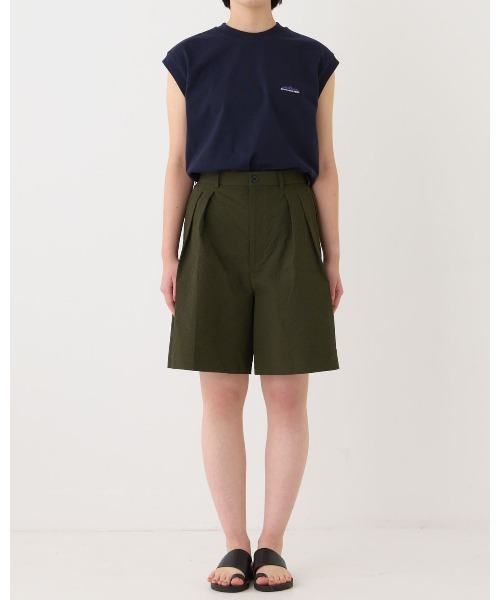 THOUSAND MILE(サウザンドマイル)の「【THOUSAND MILE】FRENCH SLEEVE TEE/フレンチスリーブTシャツ(Tシャツ/カットソー・レディース・ホワイト/グリーン/ネイビー/オレンジ/ブラック/サックスブルー/グレー・FREE)」の18枚目の写真