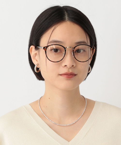 A part by(アパートバイ)の「【UVカット】PCレンズメガネ/アソート(メガネ・レディース・ブラック/Silver/ブラウン・FREE)」の3枚目の写真