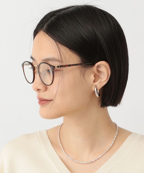 A part by(アパートバイ)の「【UVカット】PCレンズメガネ/アソート(メガネ・レディース・ブラック/Silver/ブラウン・FREE)」の5枚目の写真