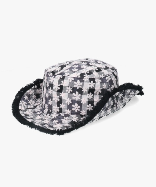 kaorinomori(カオリノモリ)の「kaorinomori プラーハット / カオリノモリ(ハット・レディース・ブラック/アイボリー/ピンク・M/57.5cm)」の18枚目の写真