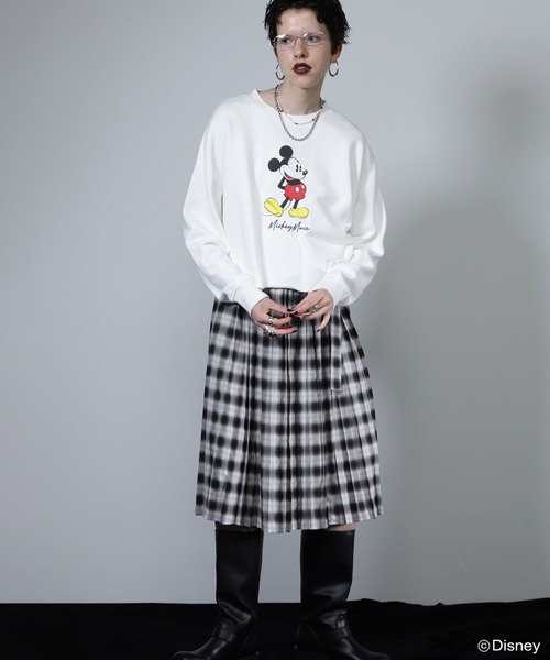 カットソー standing/MICKEY MOUSE/sweat セール】standing/MICKEY MOUSE/sweat（Tシャツ/カットソー
