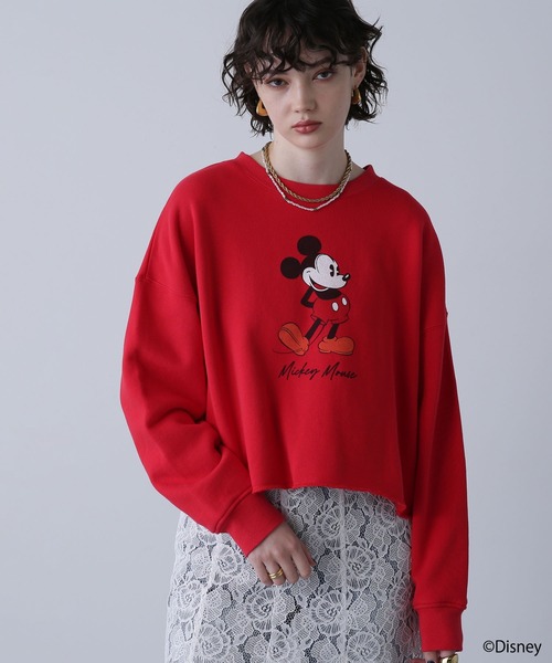 カットソー standing/MICKEY MOUSE/sweat セール】standing/MICKEY MOUSE/sweat（Tシャツ/カットソー