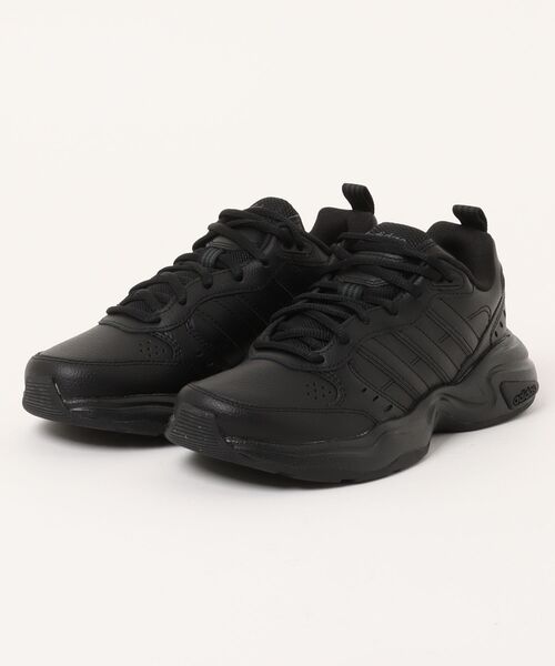 adidas(アディダス)の「ADIDAS アディダス STRUTTER M ストラッター EG2656 CORE/CORE/GREY(スニーカー・メンズ・ブラック・29.0cm/23.0cm/24.0cm/25.0cm/26.0cm/27.0cm/28.0cm/24.5cm/25.5cm/26.5cm/27.5cm/28.5cm/30.0cm/22.5cm/23.5cm)」の1枚目の写真