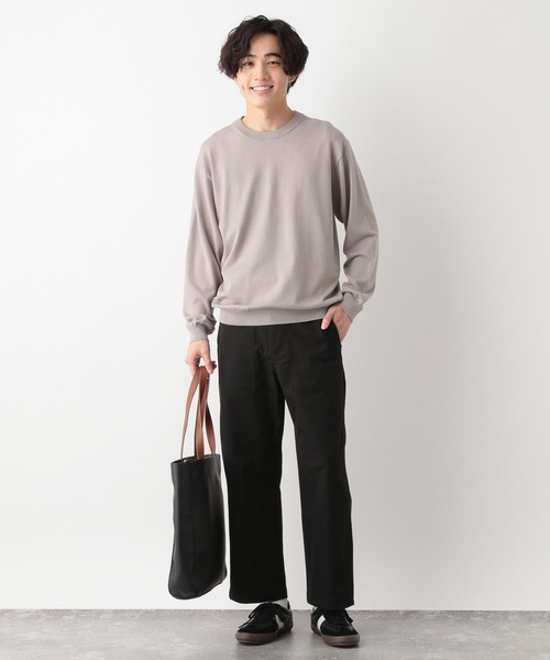 GLOBAL WORK(グローバルワーク)の「クリーンストレッチベイカーパンツ/319533(その他パンツ・メンズ・ブラック/カーキ・MEDIUM/SMALL/LARGE)」の3枚目の写真