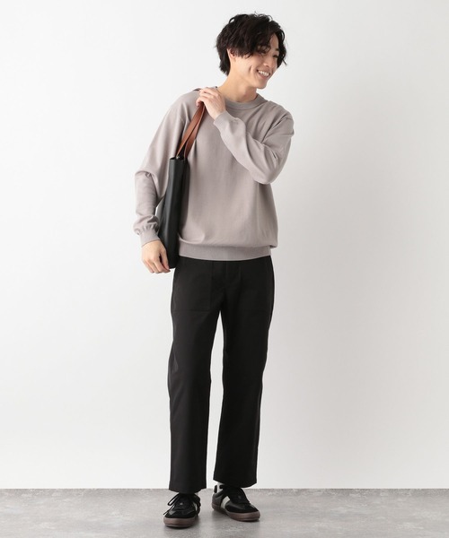 GLOBAL WORK(グローバルワーク)の「クリーンストレッチベイカーパンツ/319533(その他パンツ・メンズ・ブラック/カーキ・MEDIUM/SMALL/LARGE)」の4枚目の写真
