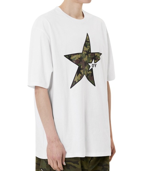 tシャツ 「OY/オーワイ」 CAMO STAR TEE/カモスター半袖Tシャツ レディース メンズ OY/オーワイ』 CAMO STAR TEE/カモスター半袖Tシャツ（Tシャツ