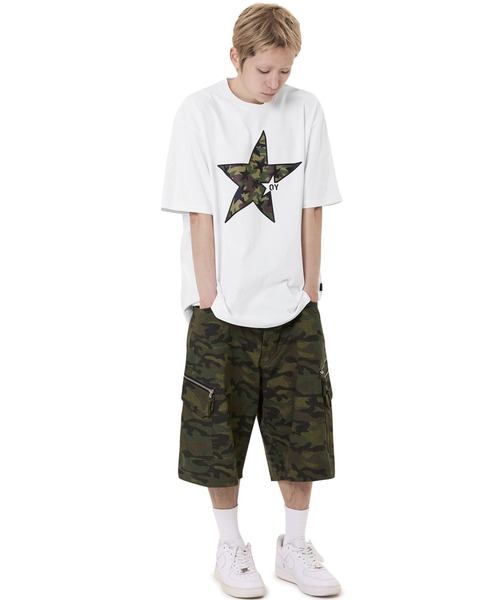 OY/オーワイ』 CAMO STAR TEE/カモスター半袖Tシャツ（Tシャツ