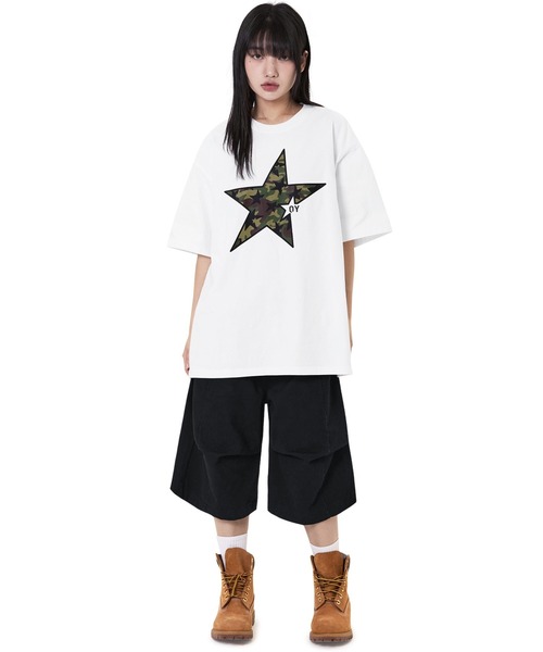 OY/オーワイ』 CAMO STAR TEE/カモスター半袖Tシャツ（Tシャツ
