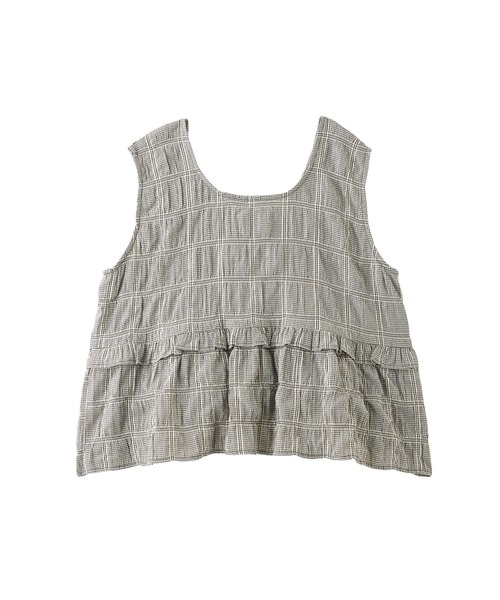 MILKFED.(ミルクフェド)の「RIBBON FRILL TANK TOP(タンクトップ・レディース・ライトパープル/ブルー/ブラック・ONE SIZE)」の22枚目の写真