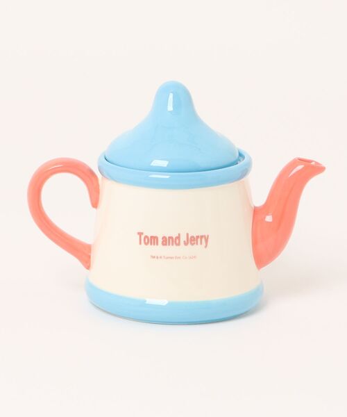 Tom&Jerry(トムアンドジェリー)の「【公式】トムとジェリー フィギュア付きティーポット(食器・レディース・ブルー・FREE)」の4枚目の写真