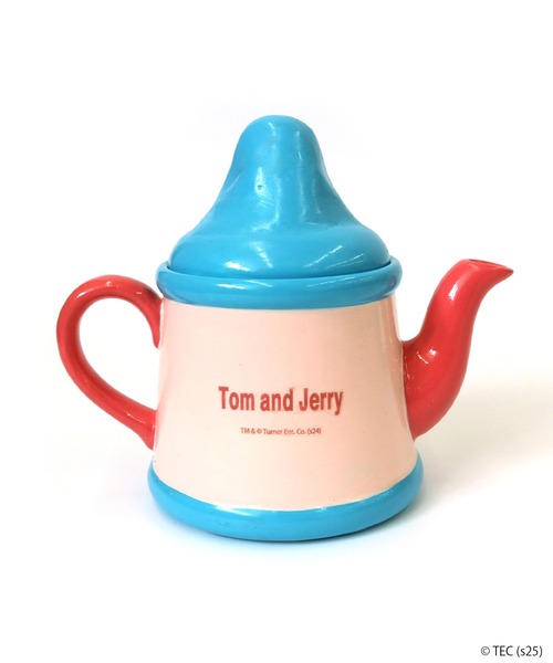 Tom&Jerry(トムアンドジェリー)の「【公式】トムとジェリー フィギュア付きティーポット(食器・レディース・ブルー・FREE)」の14枚目の写真