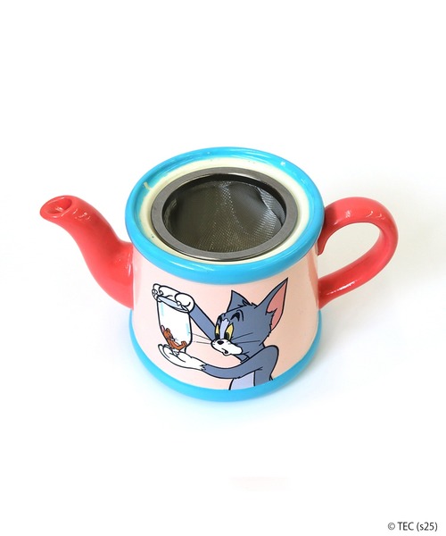 Tom&Jerry(トムアンドジェリー)の「【公式】トムとジェリー フィギュア付きティーポット(食器・レディース・ブルー・FREE)」の7枚目の写真