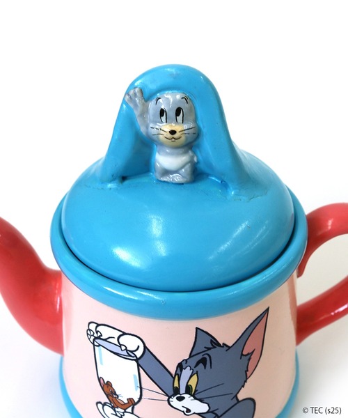 Tom&Jerry(トムアンドジェリー)の「【公式】トムとジェリー フィギュア付きティーポット(食器・レディース・ブルー・FREE)」の9枚目の写真