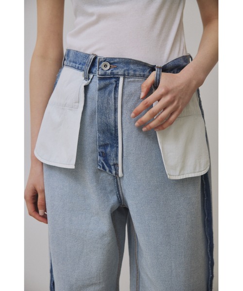 1691/24ss 入手困難 リメイクデニム インサイドアウト インディゴ 5 1691/24ss 入手困難 リメイクデニム インサイドアウト インディゴ 5